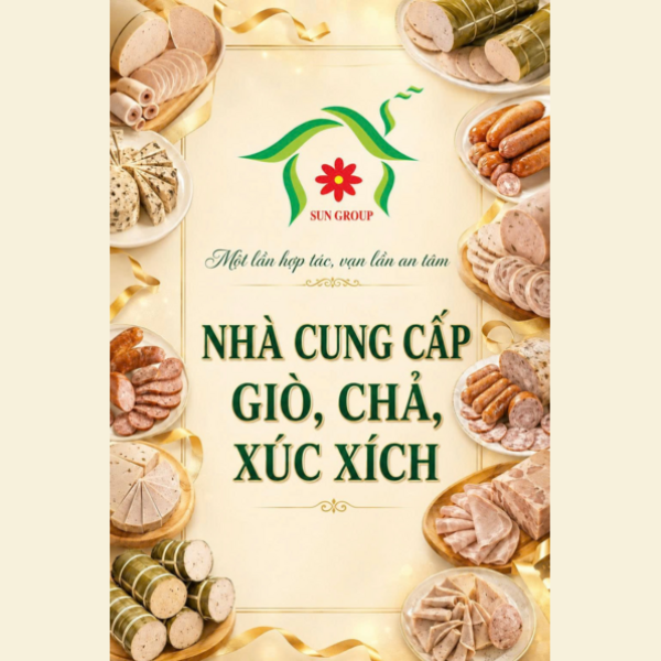 Nhà cung cấp giò, chả, xúc xích